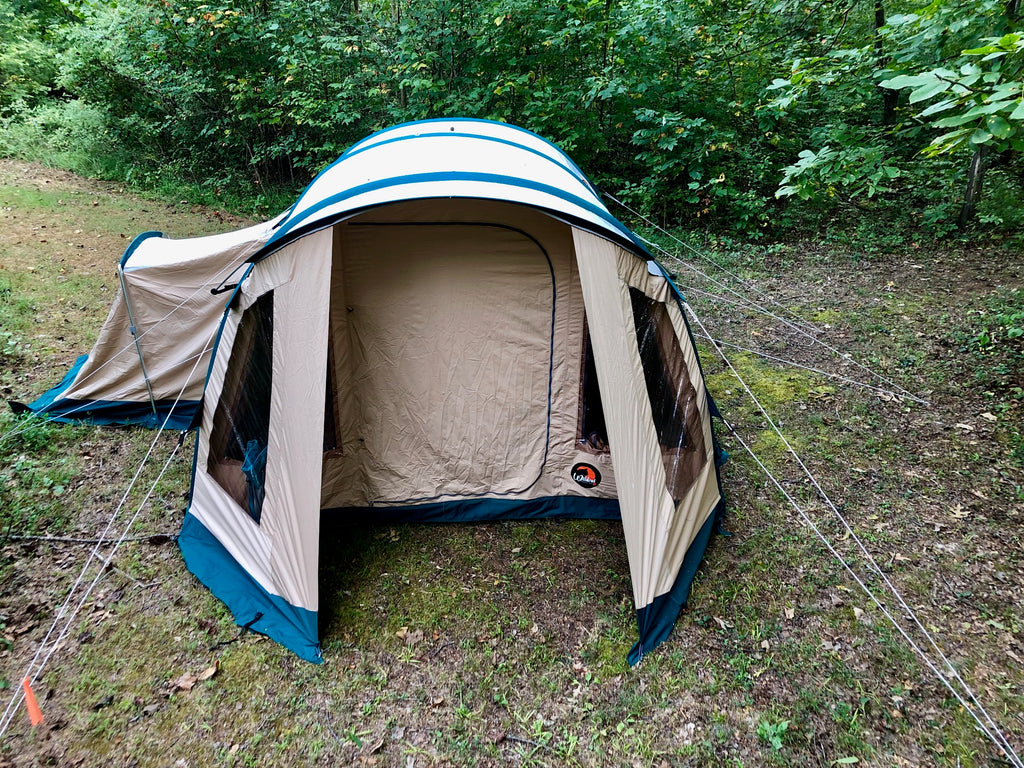 LYNX 640 Inflatable Camping Tent - Front View Closed