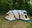 LYNX 640 Inflatable Camping Tent - Left Backside View